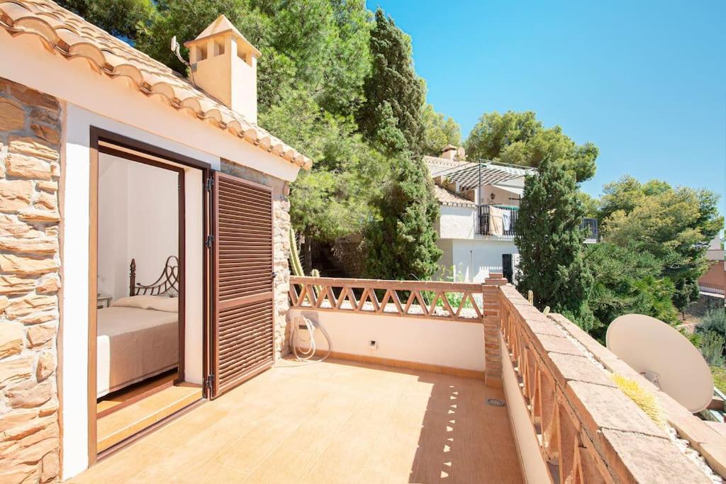 Sunny House With Great Sea Views, 3 Terraces, Private Heated Pool And Sauna La Herradura  Ngoại thất bức ảnh