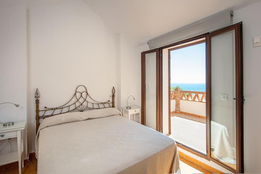 Sunny House With Great Sea Views, 3 Terraces, Private Heated Pool And Sauna La Herradura  Ngoại thất bức ảnh